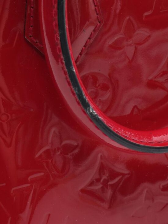 Louis Vuitton Handbag Alma BB Rose Andian Leather B - Picture 6 of 11